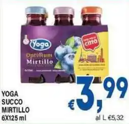 DEM Yoga succo mirtillo offerta