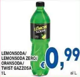 DEM Lemonsoda/ lemonsoda zero/ oransoda/ twist gazzosa offerta