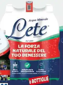 DEM Lete acqua effervescete naturale offerta