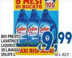 DEM Bio presto lavatrice liquido offerta