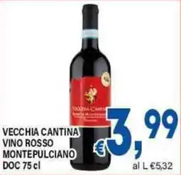 DEM Vecchia cantina vino rosso montepulciano doc offerta