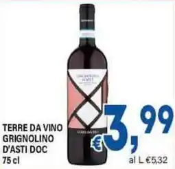 DEM Terre da vino grignolino d'asti doc offerta