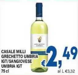 DEM Casale milli grechetto umbria igt/sangiovese umbria igt offerta