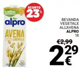 Supermercati Gulliver Bevanda vegetale all'avena ALPRO offerta