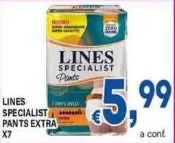 DEM Lines specialist pants extra x7 offerta
