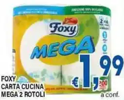 DEM Foxy carta cucina mega offerta