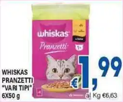 DEM Whiskas pranzetti offerta