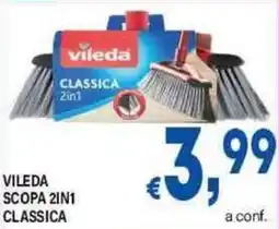 DEM Vileda scopa 2in1 classica offerta