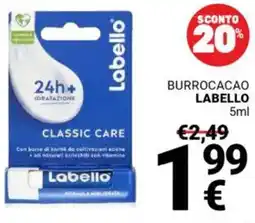 Supermercati Gulliver Burrocacao LABELLO offerta