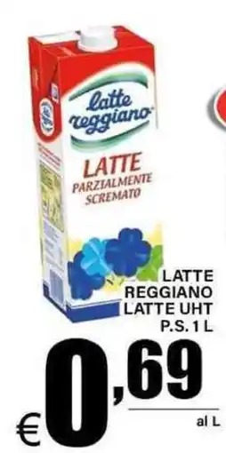 DEM Latte reggiano latte uht p.s. offerta