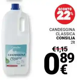 Supermercati Gulliver Candeggina classica CONSILIA offerta