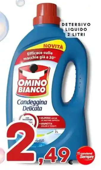 Omino bianco Candeggina Delicata