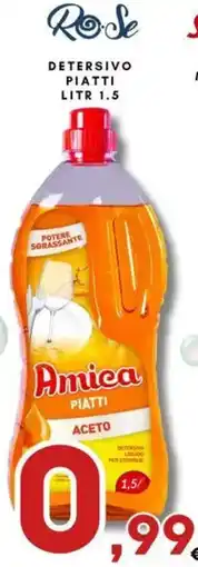 Ferdico Rose amica detersivo piatti offerta