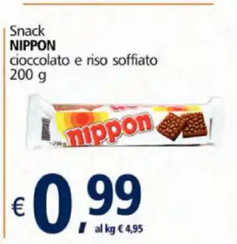 Alter Discount Nippon Snack cioccolato e riso soffiato 200g offerta