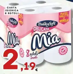 Ferdico Bulkysoft carta igienica offerta