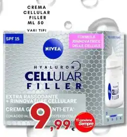 Ferdico Nivea crema cellular filler offerta