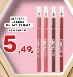Ferdico Rimmel london matita labbra oh my plump offerta