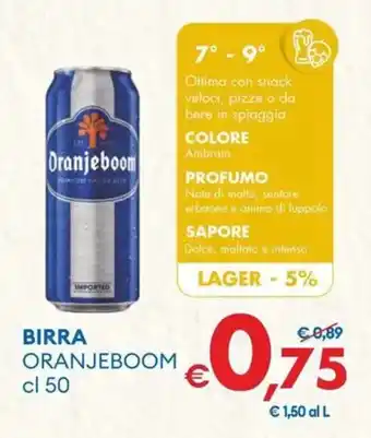 MD Discount Birra ORANJEBOOM offerta