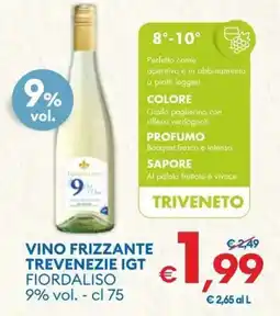 MD Discount Vino frizzante trevenezie igt FIORDALISO offerta