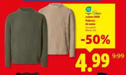 Lidl esmera MEN Pullover da uomo offerta