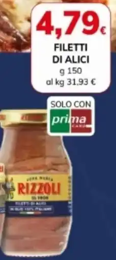 Basko Rizzoli filetti di alici offerta