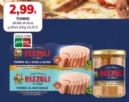 Basko Rizzoli tonno all'olio di oliva offerta