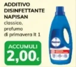 Basko Additivo disinfettante napisan classico, profumo di primavera offerta