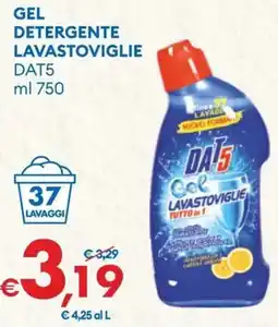MD Discount Gel detergente lavastoviglie DAT5 offerta