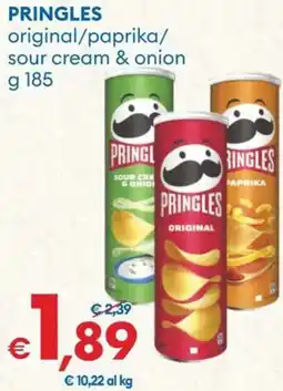 MD Discount PRINGLES original/paprika/ sour cream & onion offerta