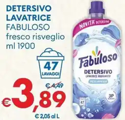 MD Discount Detersivo lavatrice FABULOSO offerta