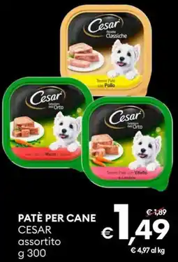 MD Discount Patè per cane CESAR offerta