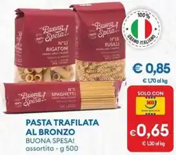 MD Discount Pasta trafilata al bronzo BUONA SPESA! offerta