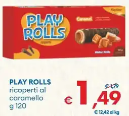 MD Discount PLAY ROLLS ricoperti al caramello offerta
