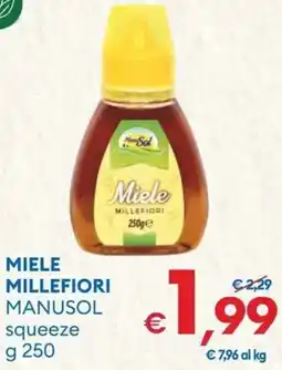MD Discount Miele millefiori MANUSOL offerta