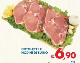 MD Discount Cotolette e nodini di suino offerta