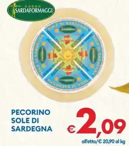 MD Discount SARDAFORMAGGI Pecorino sole di sardegna offerta