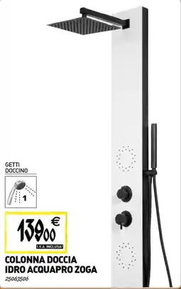 Tecnomat Colonna doccia idro acquapro zoga 25063506 offerta