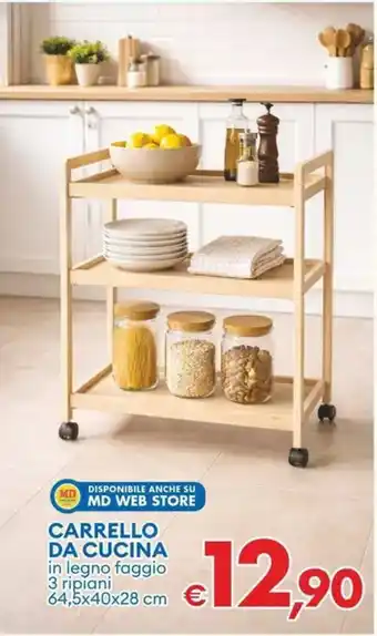 MD Discount Carrello da cucina offerta