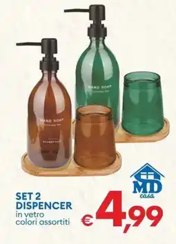 MD Discount Set 2 dispencer offerta