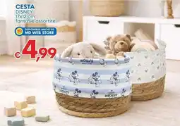 MD Discount Cesta disney 17x12 cm offerta