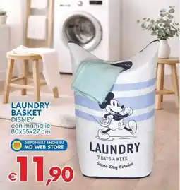 MD Discount Laundry basket disney offerta