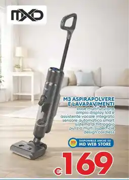 MD Discount M3 aspirapolvere e lavapavimenti offerta
