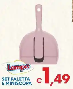 MD Discount Lampo set paletta e miniscopa offerta