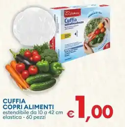 MD Discount Cuffia copri alimenti offerta