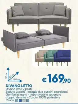 MD Discount Divano letto offerta