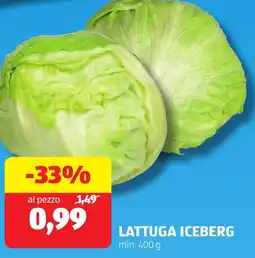 ALDI Lattuga iceberg offerta