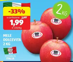 ALDI Mele dolcevita offerta