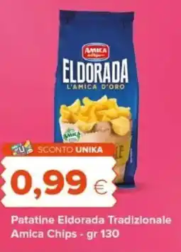 Tigre Patatine Eldorada Tradizionale Amica Chips offerta