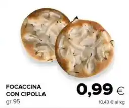 Oasi Focaccina con cipolla offerta