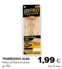 Oasi TRAMEZZINO ALBA Petto di Pollo e Uova offerta